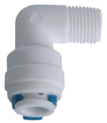 картинка Фитинг угловой QT-08A 1/4"трубка(f) x 1/4"резьба(m) комплект 25 шт.