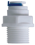 картинка Фитинг прямой QT-21A 1/4 inch трубка(f) x 3/8 inch резьба(m) комплект 25 шт.