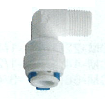 картинка Фитинг угловой QT-08C 3/8"трубка(f) x 1/8"резьба(m) комплект 25 шт.