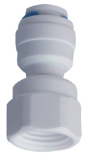 картинка Фитинг прямой QT-15E 3/8"трубка(f) x 3/8"резьба(f) комплект 25 шт.