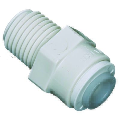 картинка Фитинг прямой QT-22B 3/8"трубка(f) x 1/2"резьба(m) комплект 25 шт.