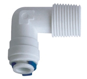 картинка Фитинг угловой QT-10A 1/4"трубка(f) x 3/8"резьба(m) комплект 25 шт.