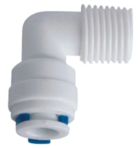 картинка Фитинг угловой QT-11B 3/8"трубка(f) x 1/4"резьба(m) комплект 25 шт.