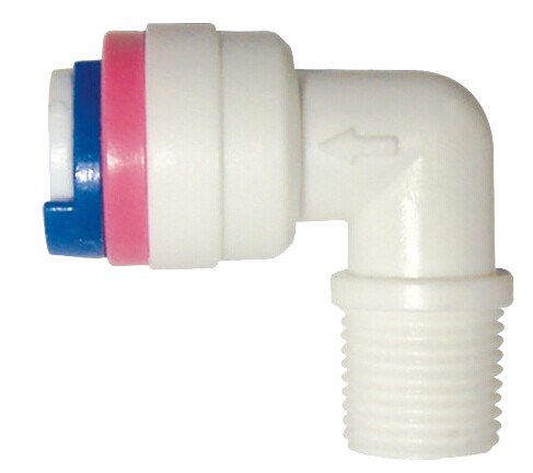 картинка Фитинг угловой QT-07A 1/4"трубка(f) x 1/8"резьба(m) комплект 10 шт.