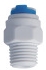 картинка Фитинг прямой QT-19B 3/8"трубка(f) x 1/4"резьба(m) комплект 25 шт.